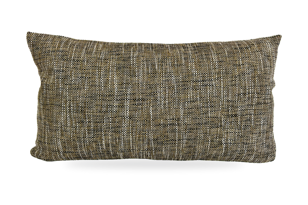 Grasscloth Granite – 24" × 14" Luxury Lumbar Pillow