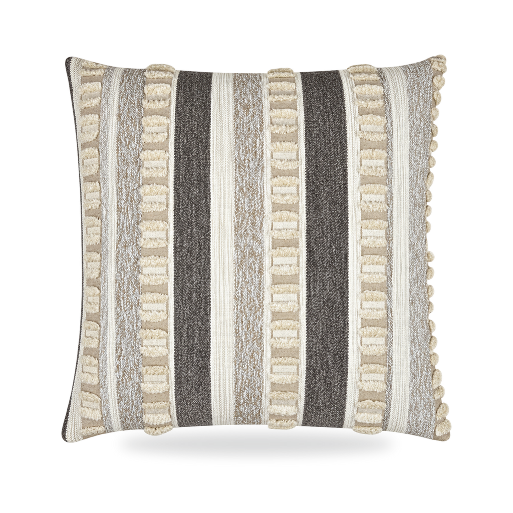 Teton Linen – 22" × 22" Luxury Outdoor Square Pillow