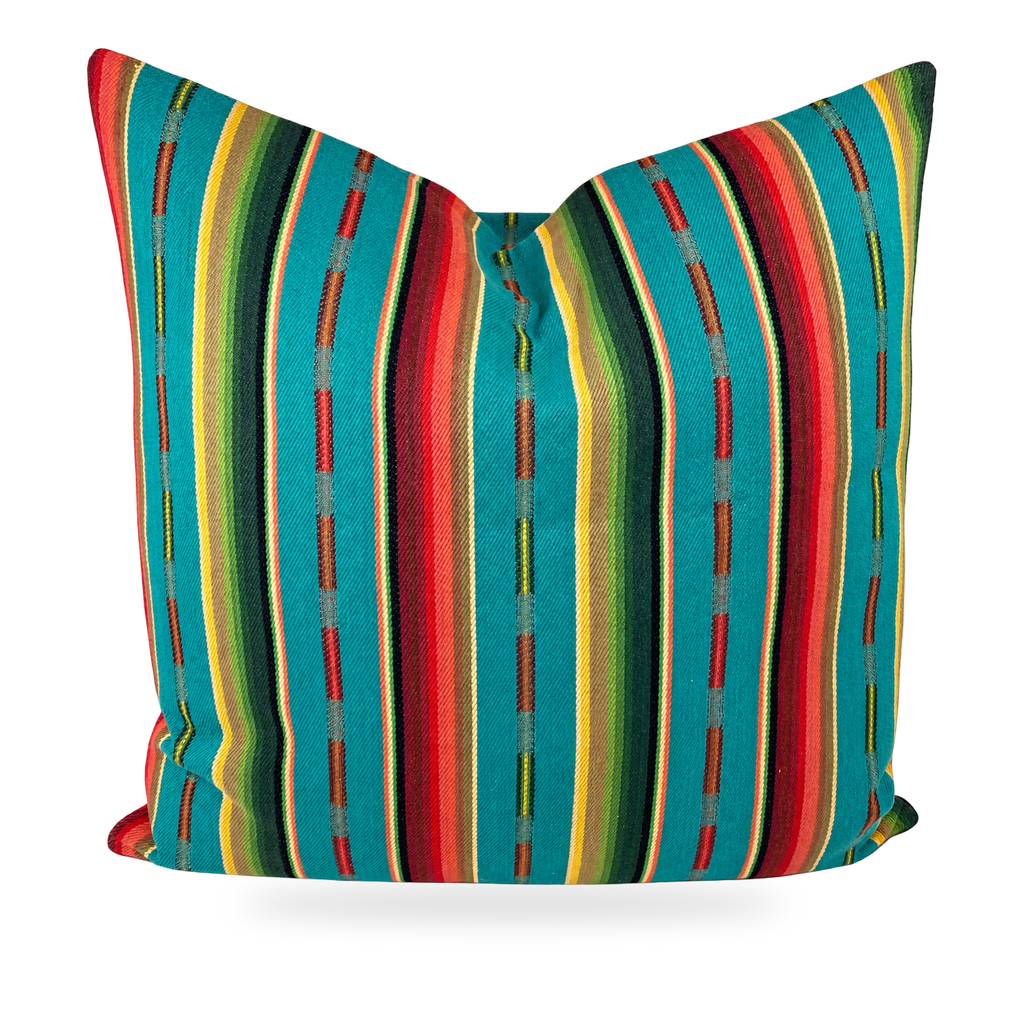 Native Turquoise – 24" × 24" Luxury Square Pillow