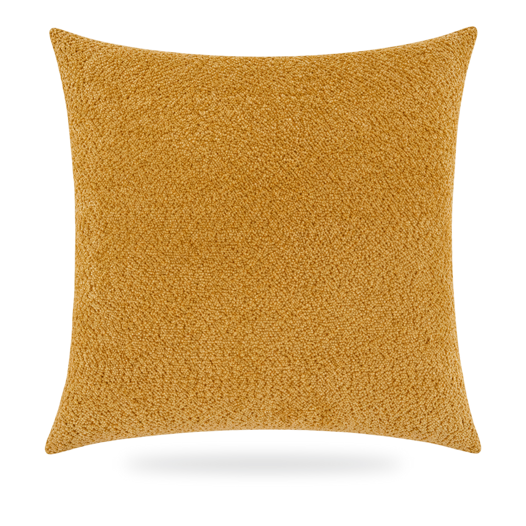 Snuggle Gold – 24" × 24" Luxury Square Pillow