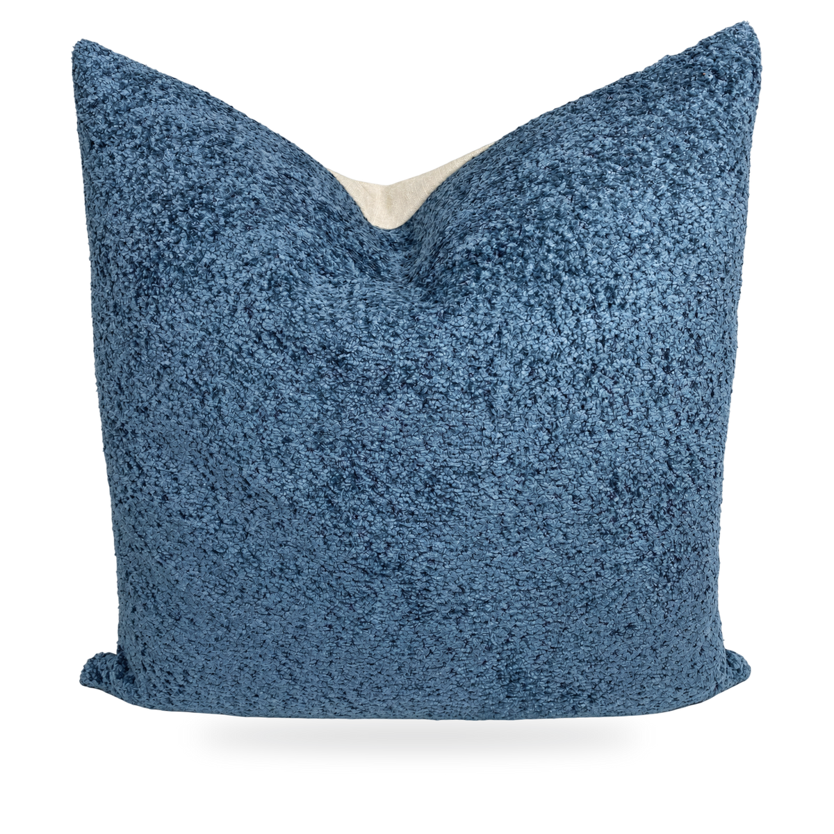 Snuggle Sapphire – 24" × 24" Luxury Square Pillow