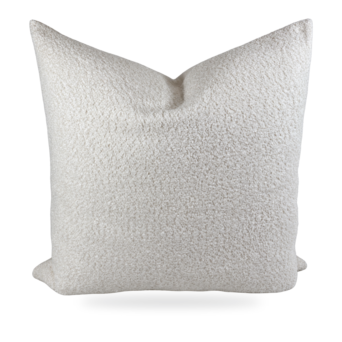 Snuggle Ivory – 24" × 24" Luxury Square Pillow