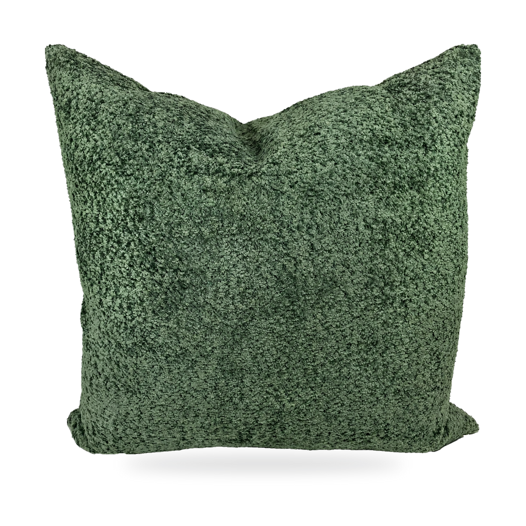 Snuggle Moss – 24" × 24" Luxury Square Pillow