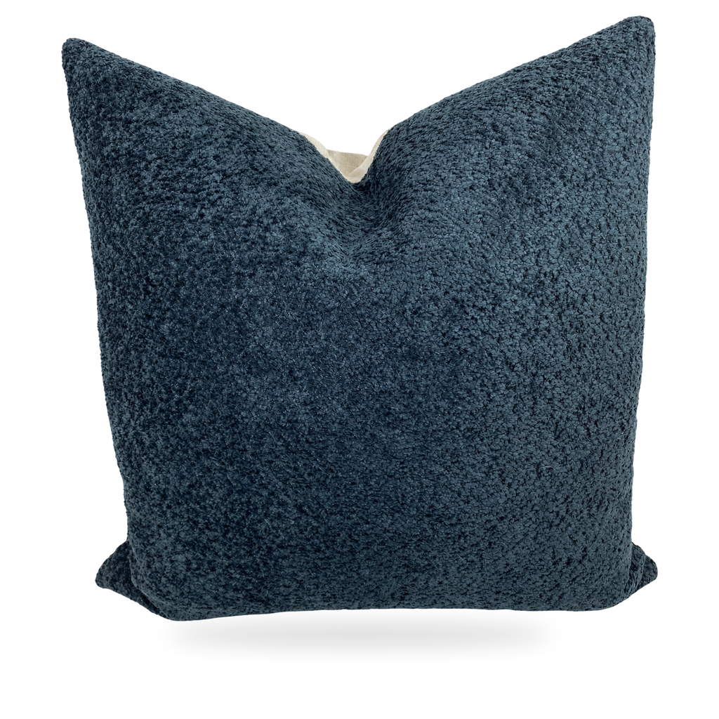 Snuggle Black – 24" × 24" Luxury Square Pillow