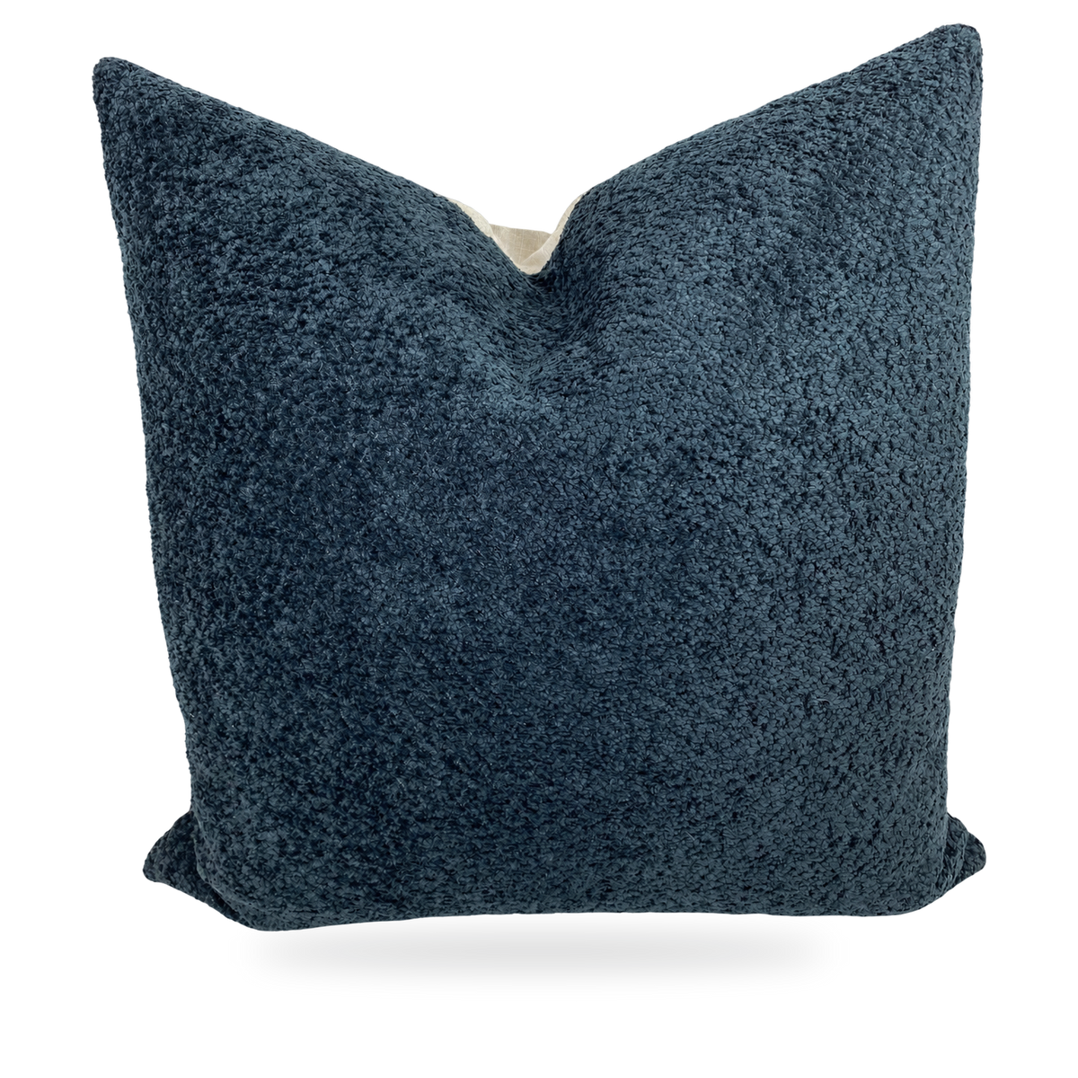 Snuggle Black – 24" × 24" Luxury Square Pillow