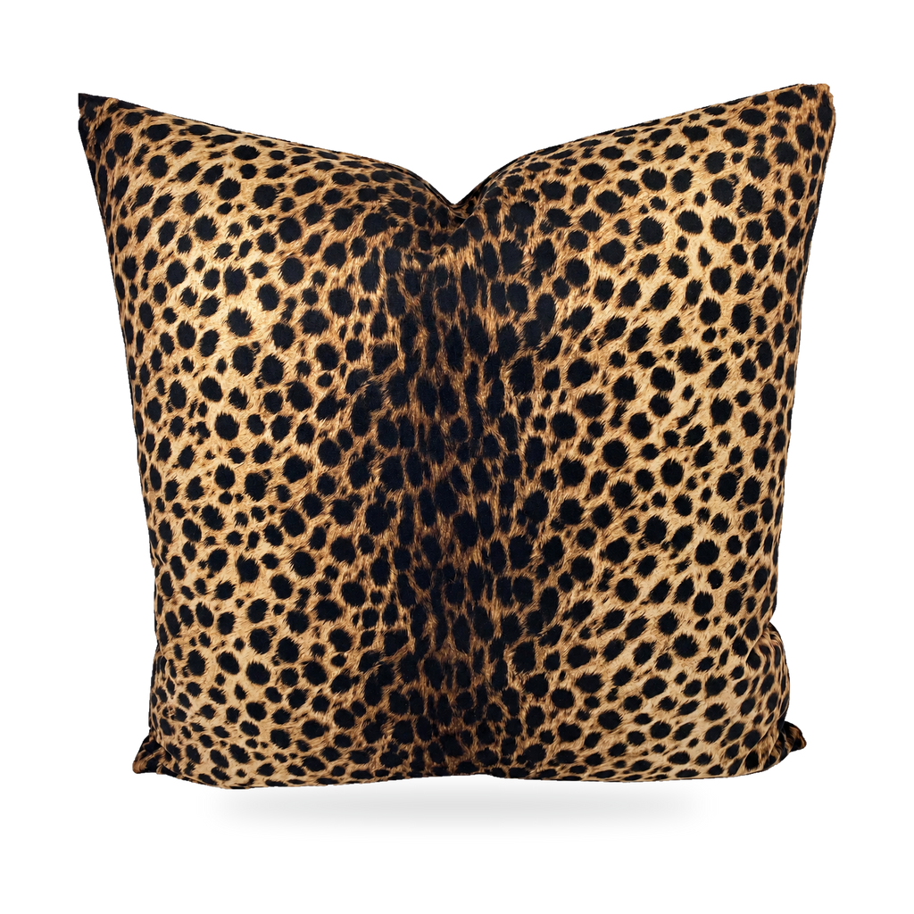 Lupe's Leopard – 24" × 24" Luxury Square Pillow