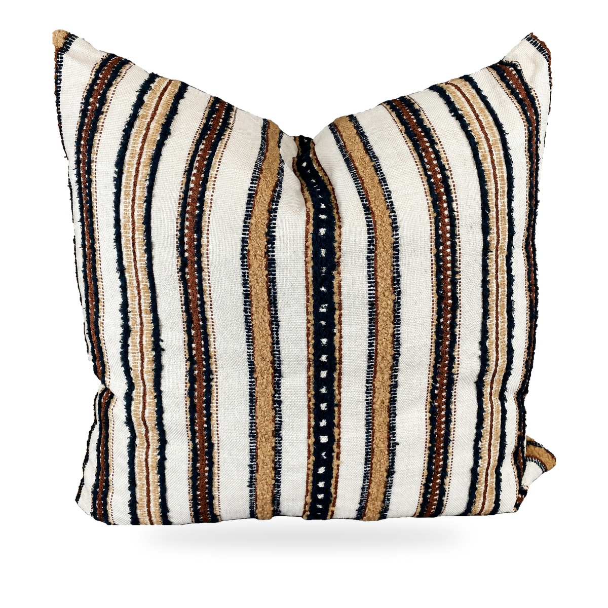 Zoie Umber – 24" × 24" Luxury Square Pillow