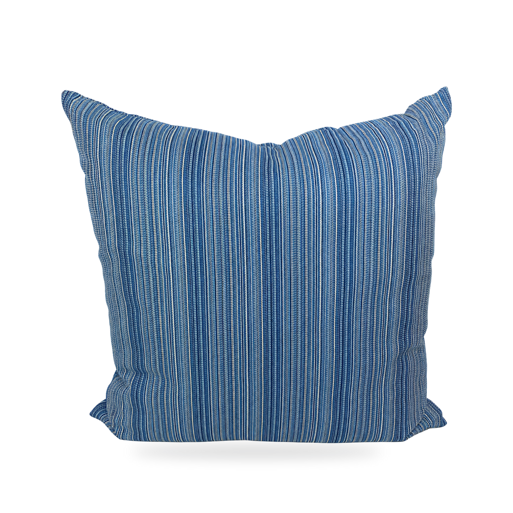 Jinga Blue – 22" × 22" Luxury Outdoor Square Pillow