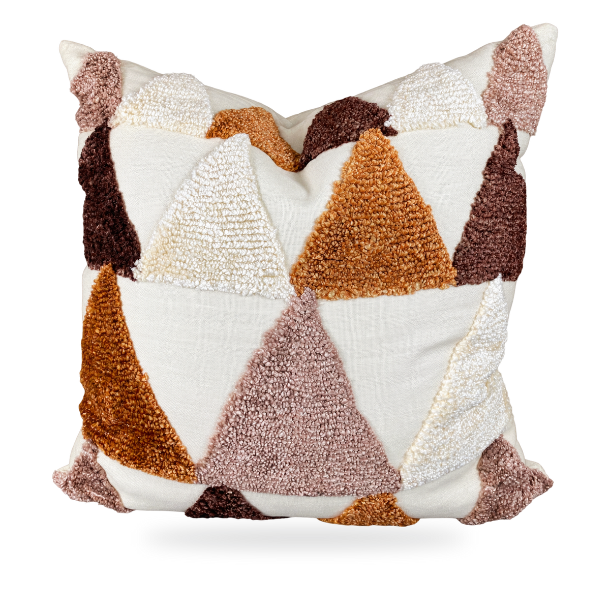 Desert Pyramids – 24" × 24" Luxury Square Pillow