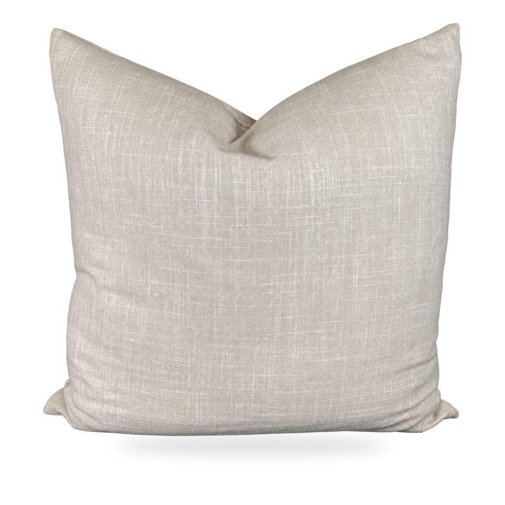 Lena Sand – 24" × 24" Luxury Square Pillow