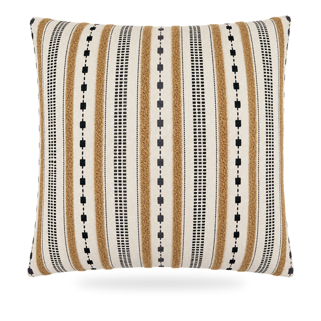 Xuma Camel – 24" × 24" Luxury Square Pillow