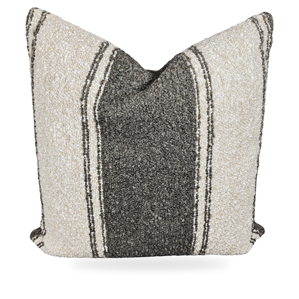 Mackinac Truffle (Double Front) – 24" × 24" Luxury Square Pillow