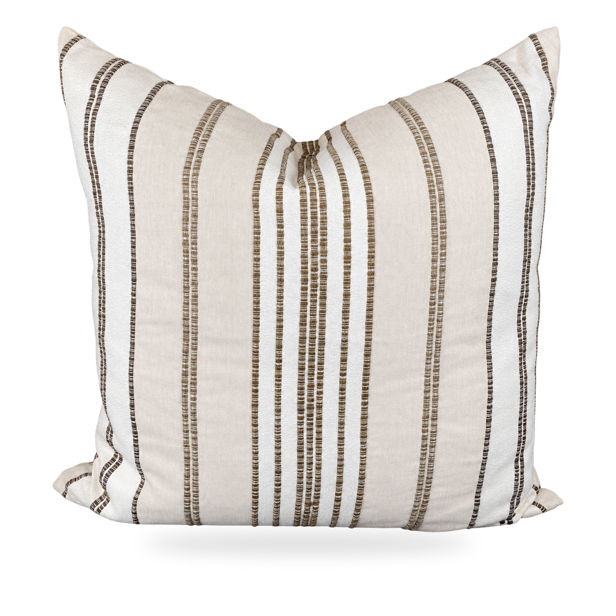 Talbert Sand – 24" × 24" Luxury Square Pillow