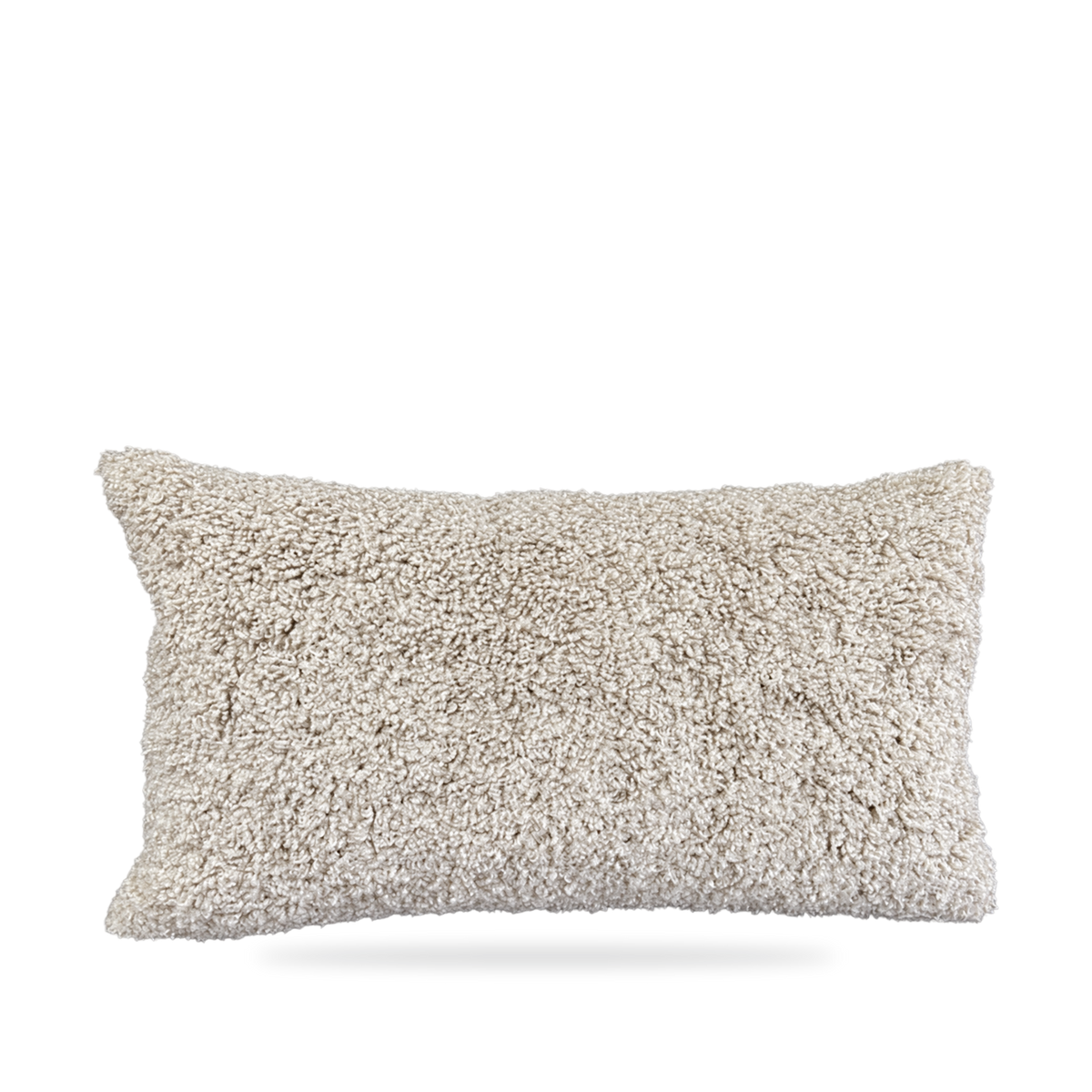 Poodle Sand – 24" × 14" Luxury Lumbar Pillow
