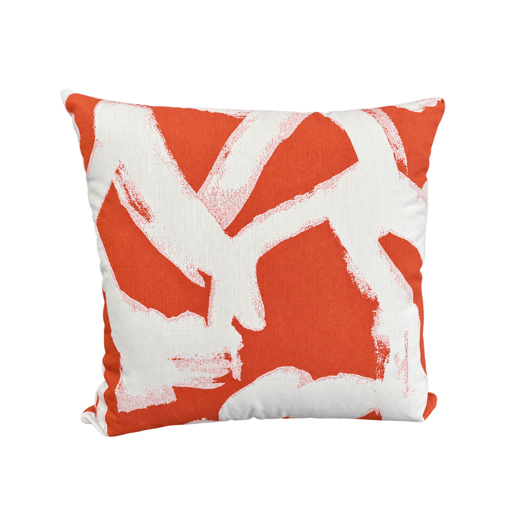 Watermelon Splash – 22" × 22" Luxury Outdoor Square Pillow