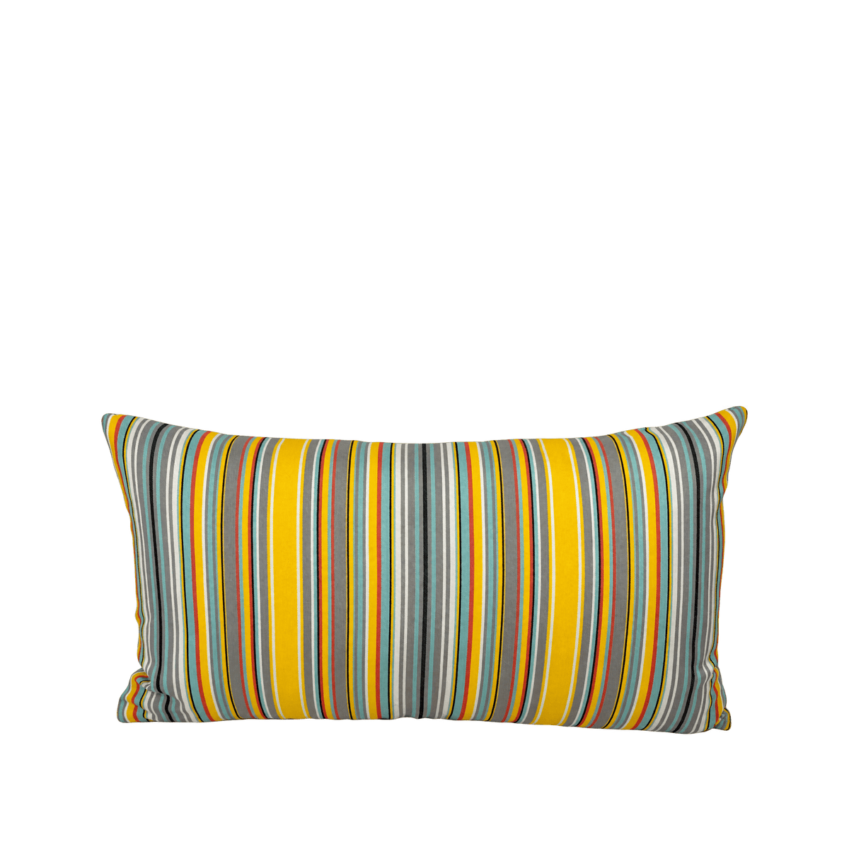 Summer Party – 22" × 12" Luxury Outdoor Lumbar Pillow