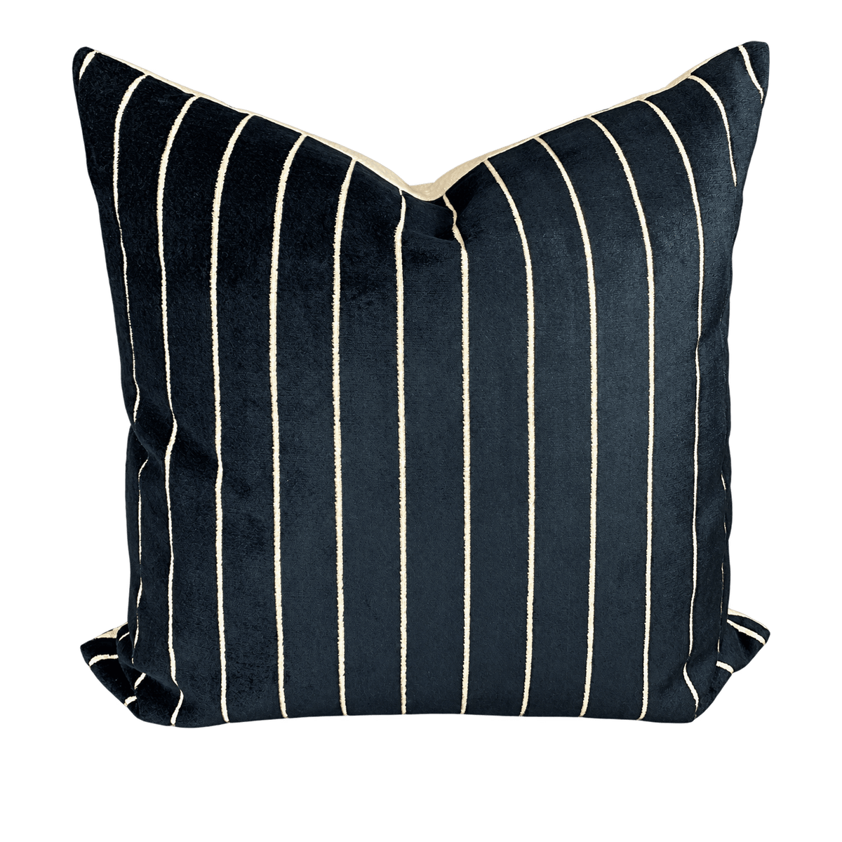 Bizete Ebony – 24" × 24" Luxury Square Pillow