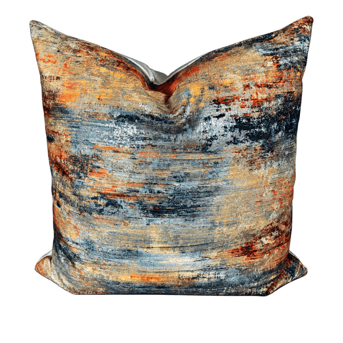 Serston Orange – 24" × 24" Luxury Square Pillow