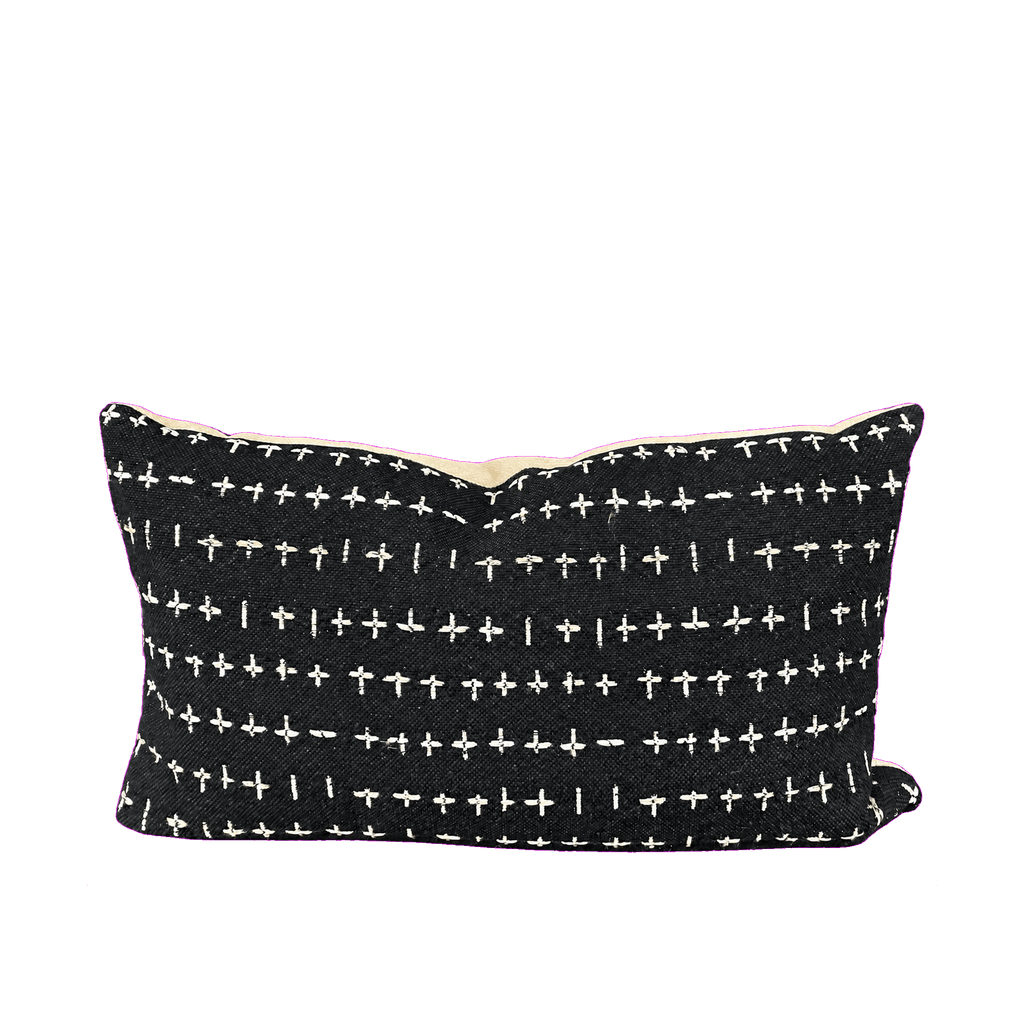 Vivid Greystone – 24" × 14" Luxury Lumbar Pillow