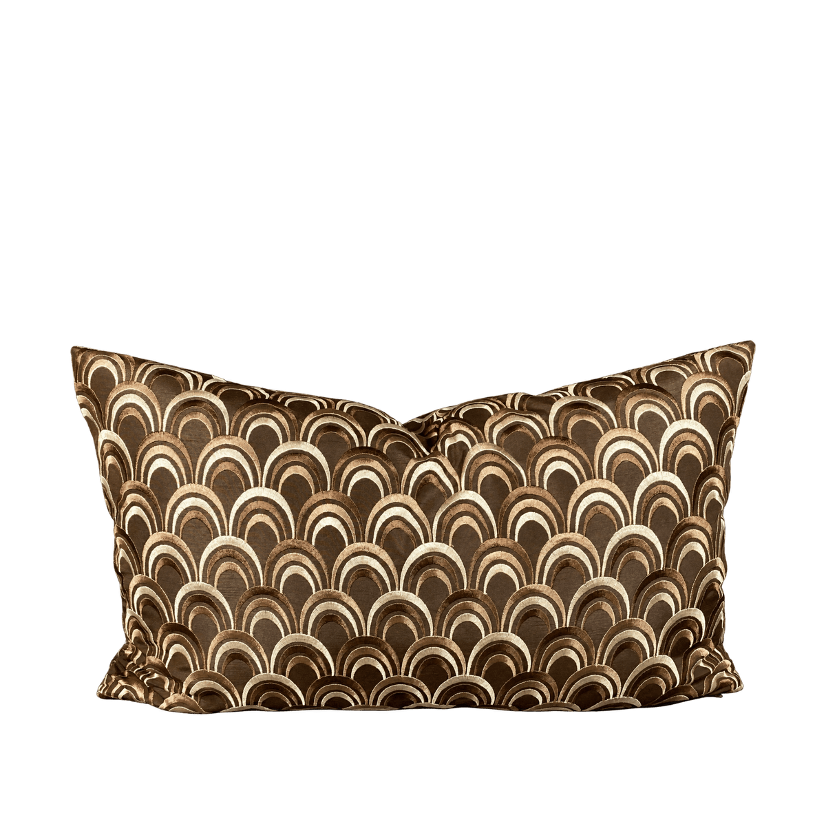 Chocolate Delight – 24" × 14" Luxury Lumbar Pillow