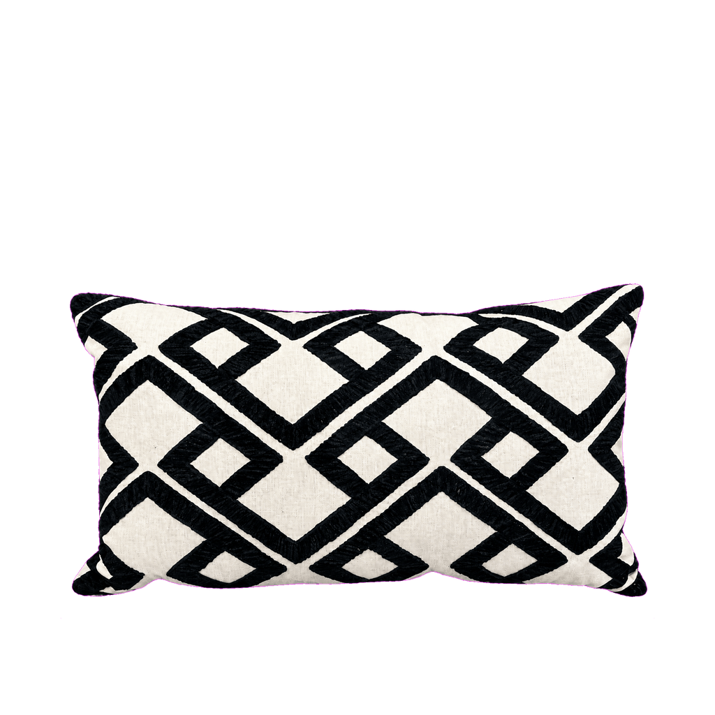 Accolade Onyx – 24" × 14" Luxury Lumbar Pillow