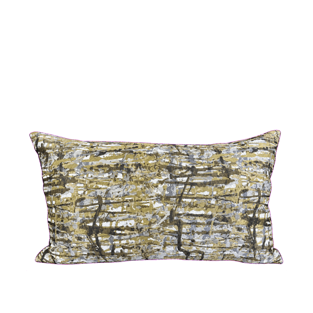 Suzie's Abstract – 24" × 14" Luxury Lumbar Pillow