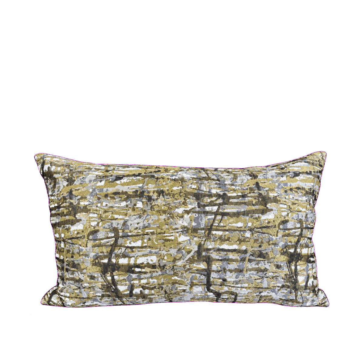 Suzie's Abstract – 24" × 14" Luxury Lumbar Pillow
