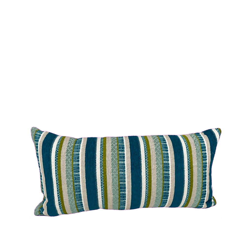 Oriana Tahiti – 22" × 12" Luxury Outdoor Lumbar Pillow