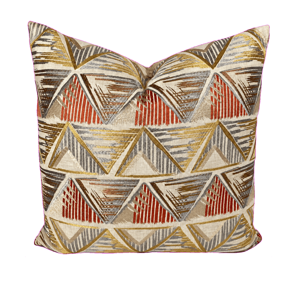 Giza Sand – 24" × 24" Luxury Square Pillow