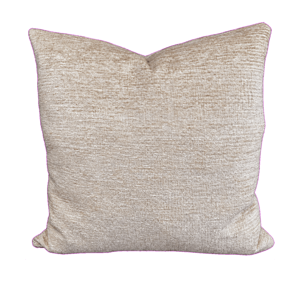 Chic Blush – 24" × 24" Luxury Square Pillow