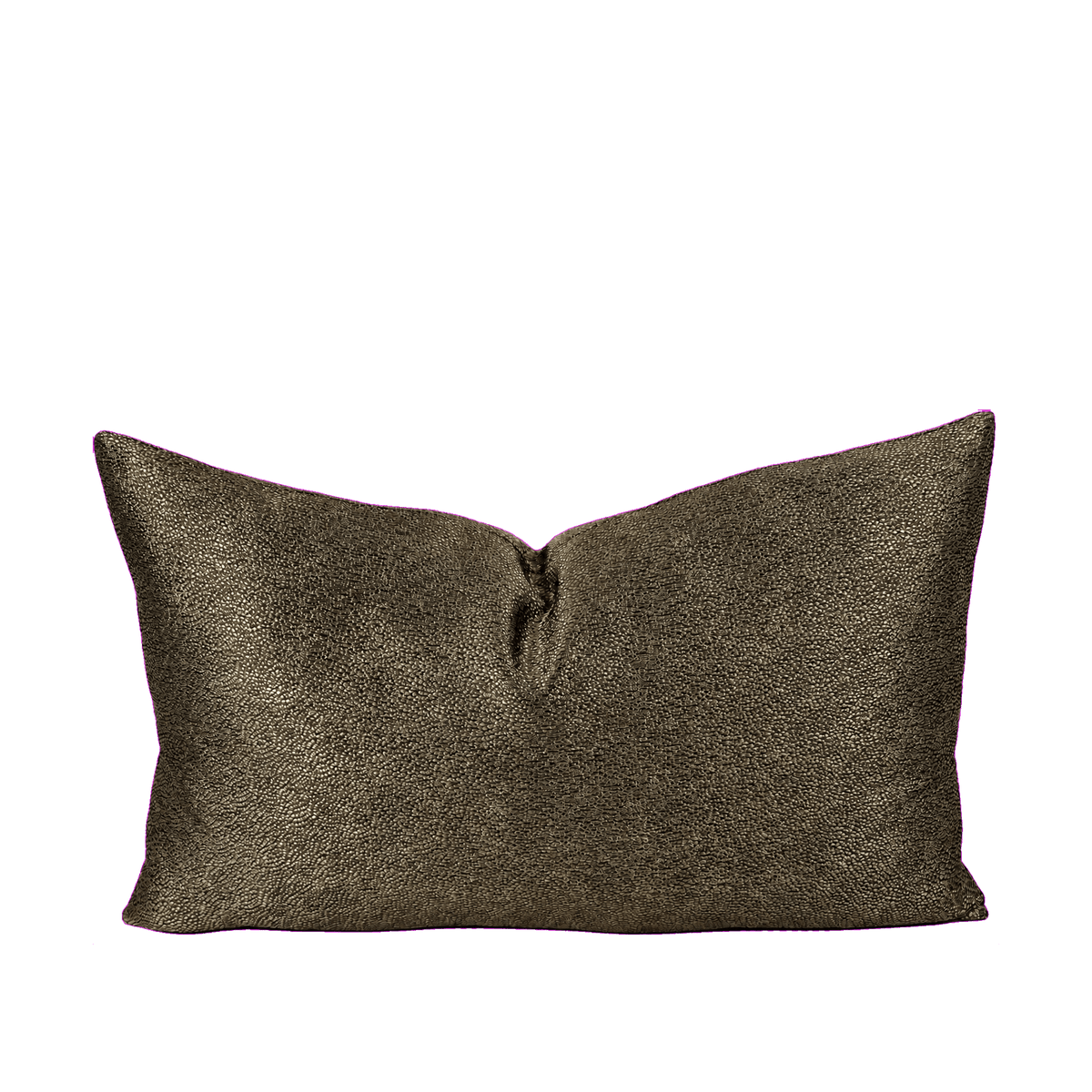 Golden Hide – 24" × 14" Luxury Lumbar Pillow