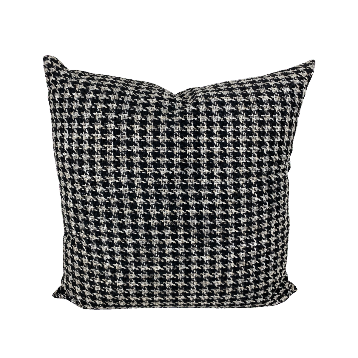 Maxim Black – 22" × 22" Luxury Outdoor Square Pillow