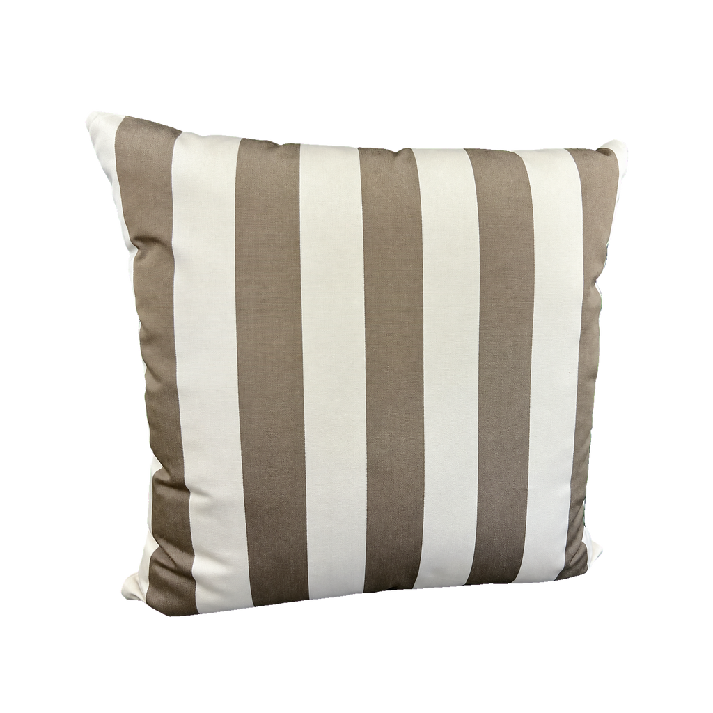 Maxim Cocoa – 22" × 22" Luxury Outdoor Square Pillow