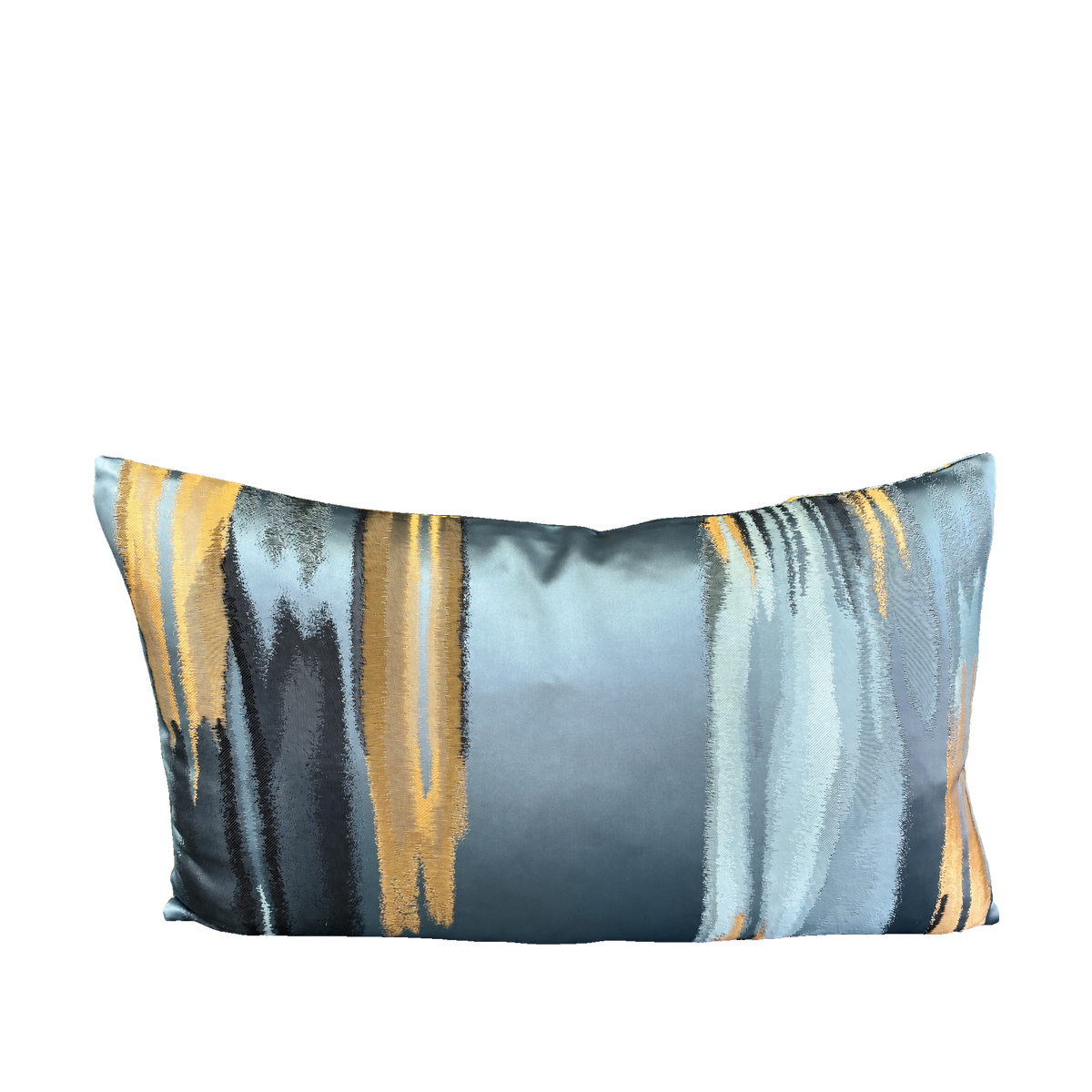 Blue Breeze – 24" × 14" Luxury Lumbar Pillow