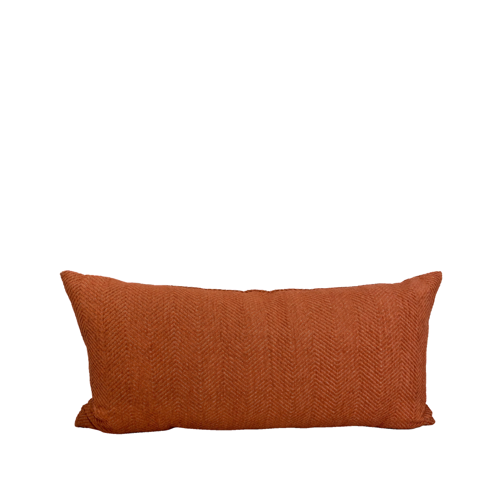 Justify Adobe – 22" × 12" Luxury Outdoor Lumbar Pillow