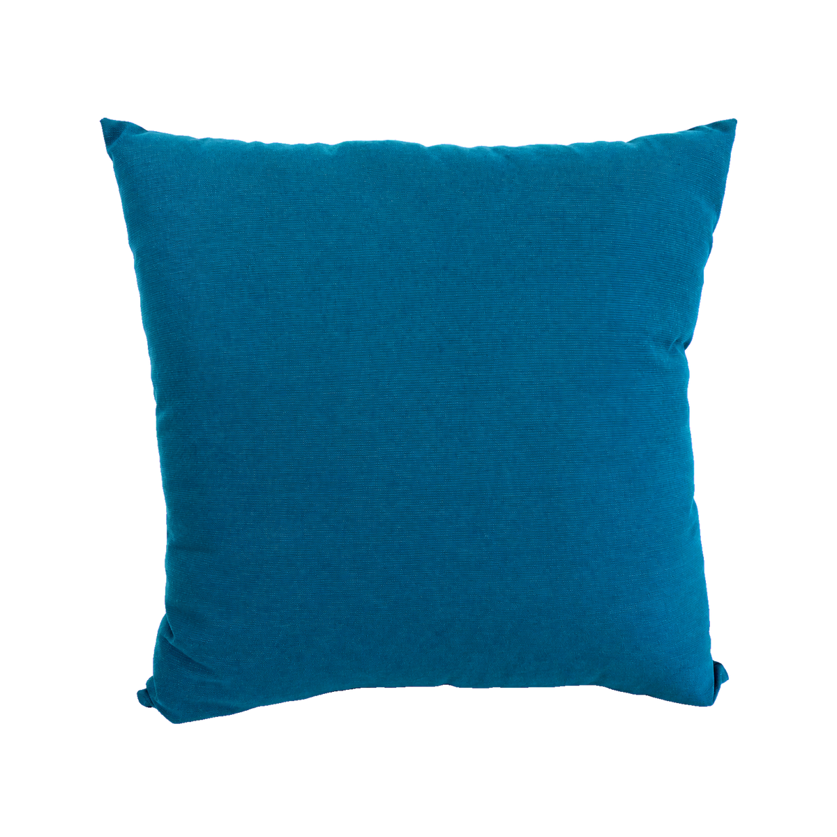 Litchfield Solid Teal – 22" × 22" Luxury Outdoor Square Pillow
