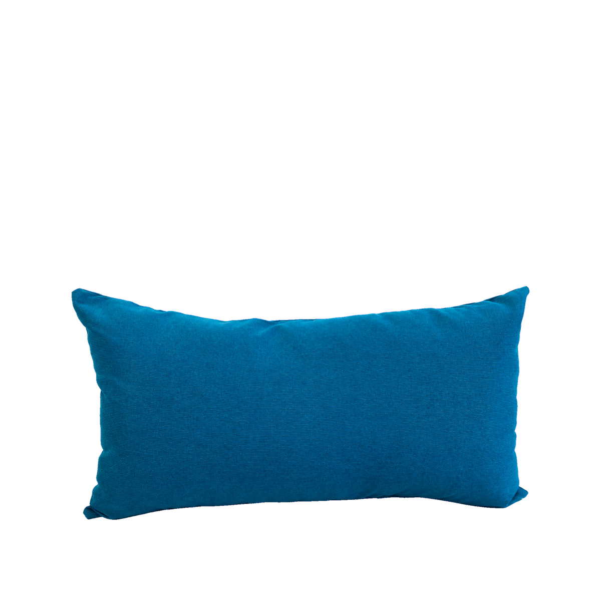 Litchfield Solid Teal – 22" × 12" Luxury Outdoor Lumbar Pillow