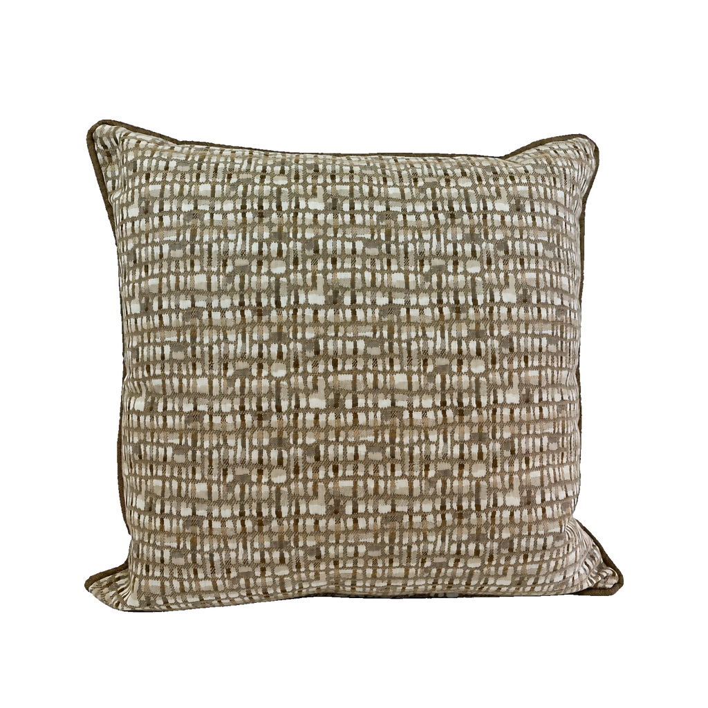 Brighton Beach – 22" × 22" Luxury Outdoor Square Pillow