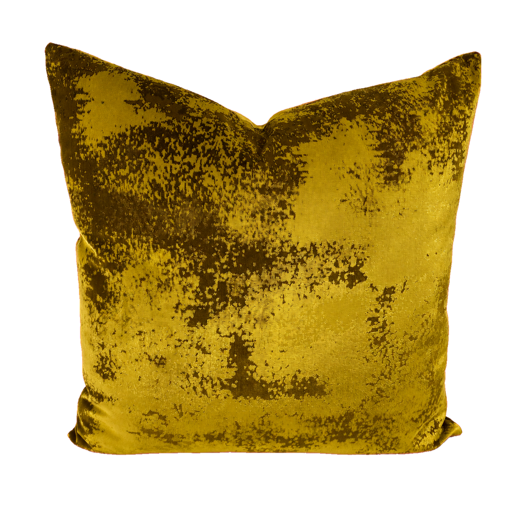 Grated Ochre – 24" × 24" Luxury Square Pillow