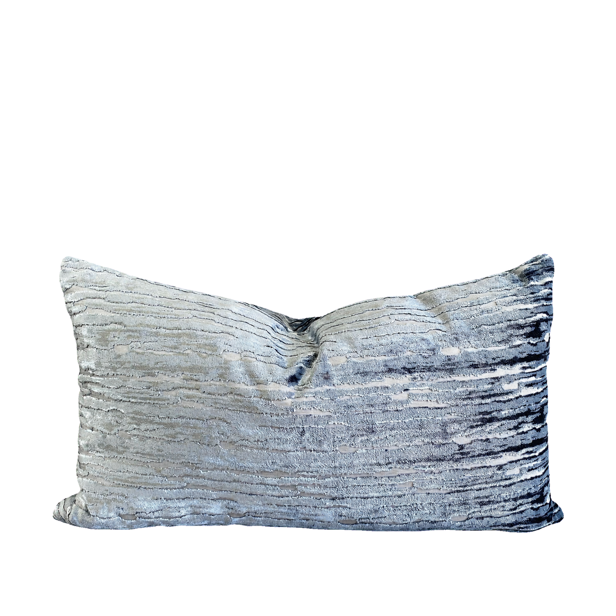 Wake Glacier – 24" × 14" Luxury Lumbar Pillow