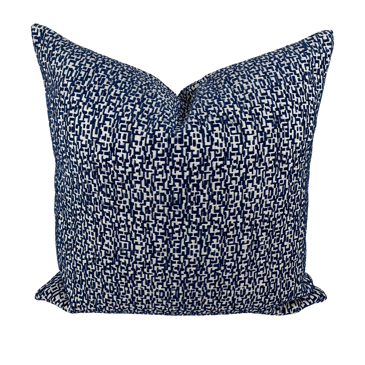 Code Navy – 24" × 24" Luxury Square Pillow