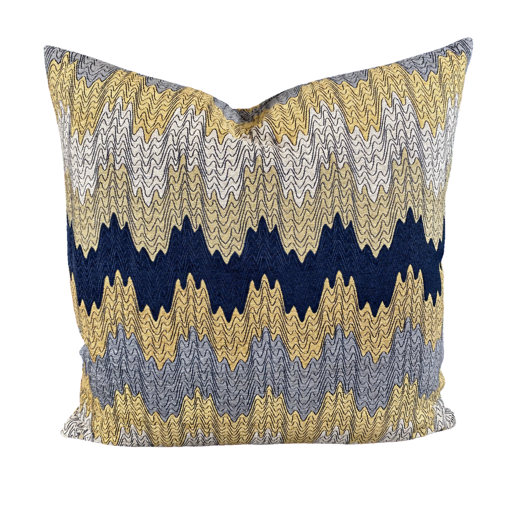 Seismic – 24" × 24" Luxury Square Pillow
