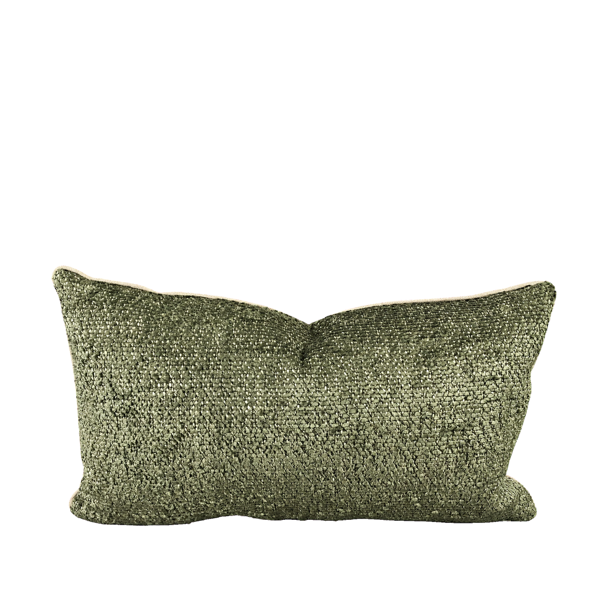 Knubby Moss – 24" × 14" Luxury Lumbar Pillow