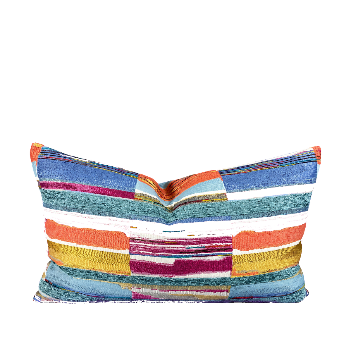 Joyce's Abstract – 24" × 14" Luxury Lumbar Pillow