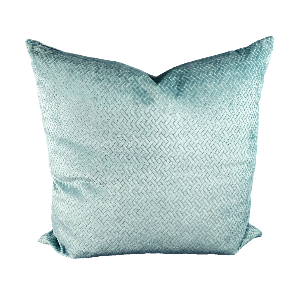 Flex Teal – 24" × 24" Luxury Square Pillow