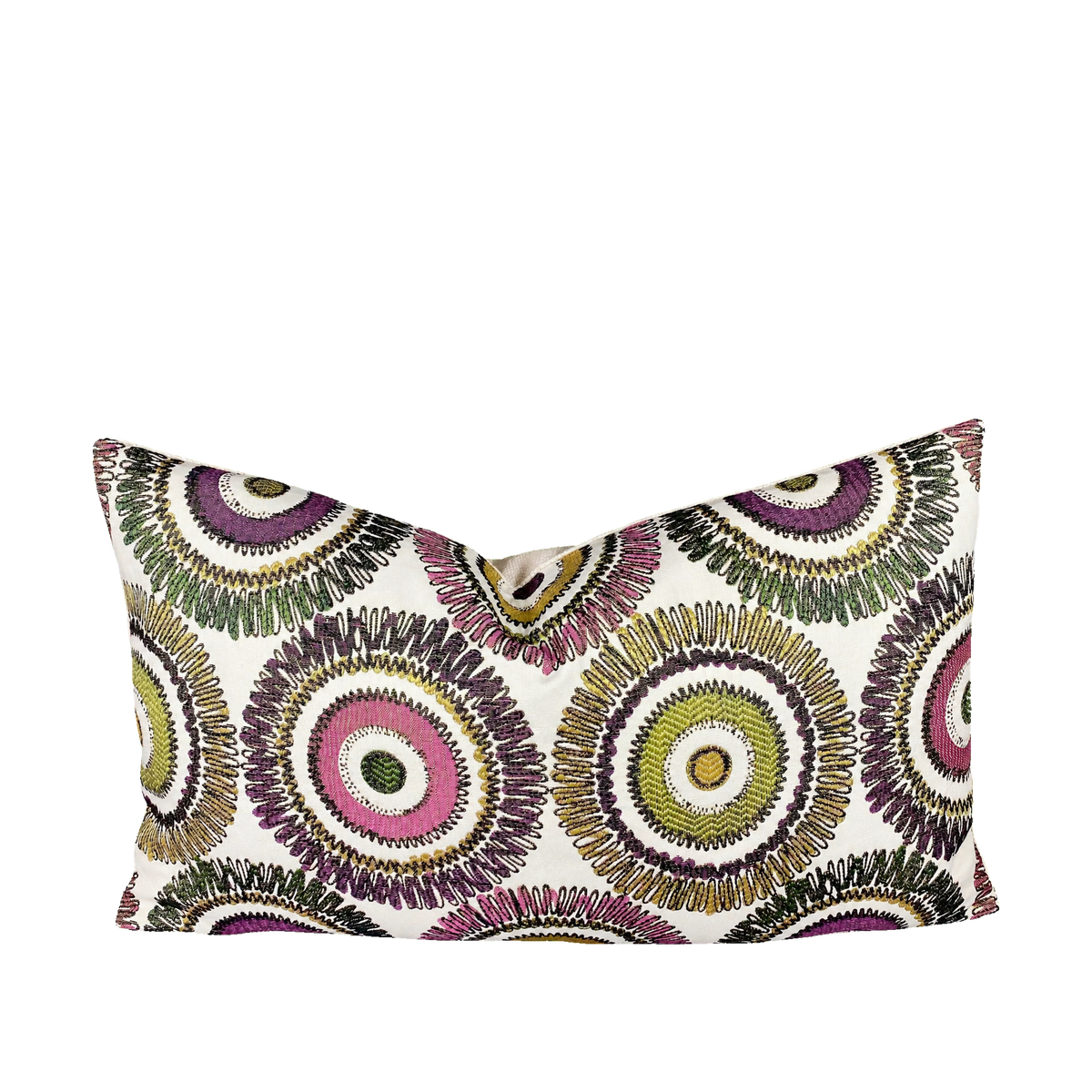 Squiggs Purple – 24" × 14" Luxury Lumbar Pillow