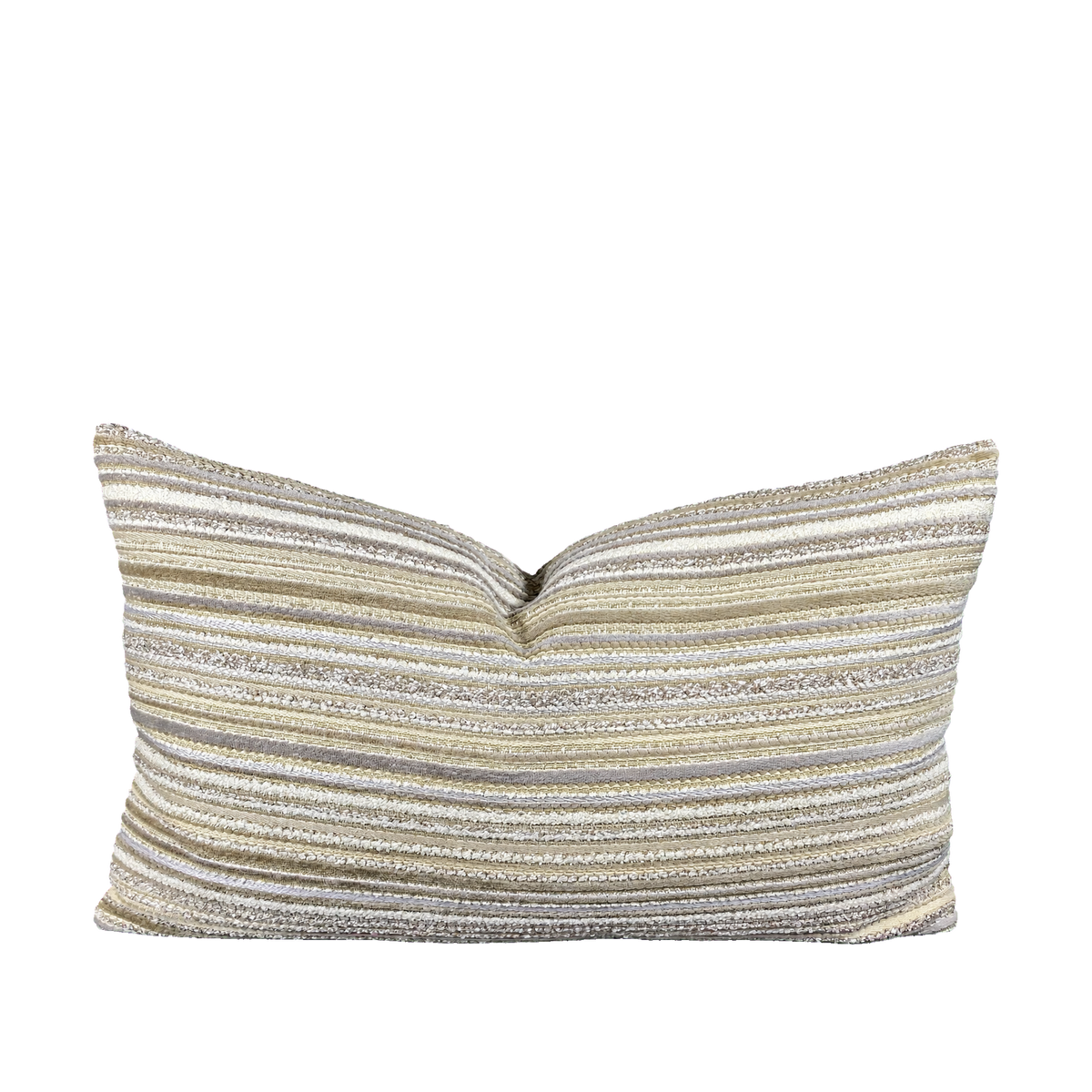 Subtle Layers – 24" × 14" Luxury Lumbar Pillow