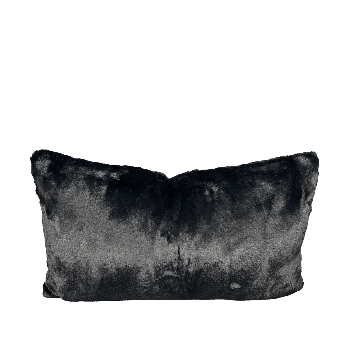 Furocious Black – 24" × 14" Luxury Lumbar Pillow