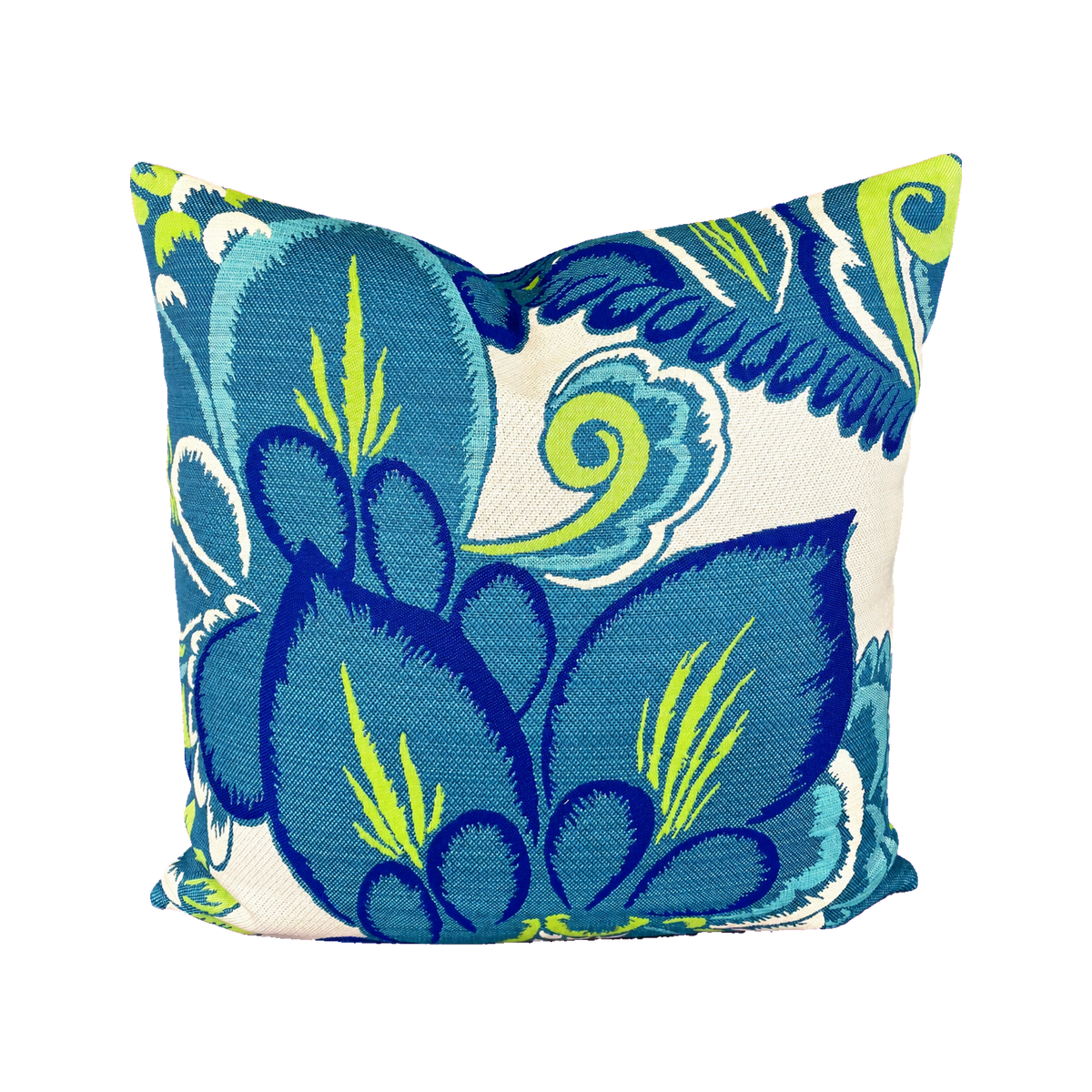 Palio Floral – 22" × 22" Luxury Outdoor Square Pillow