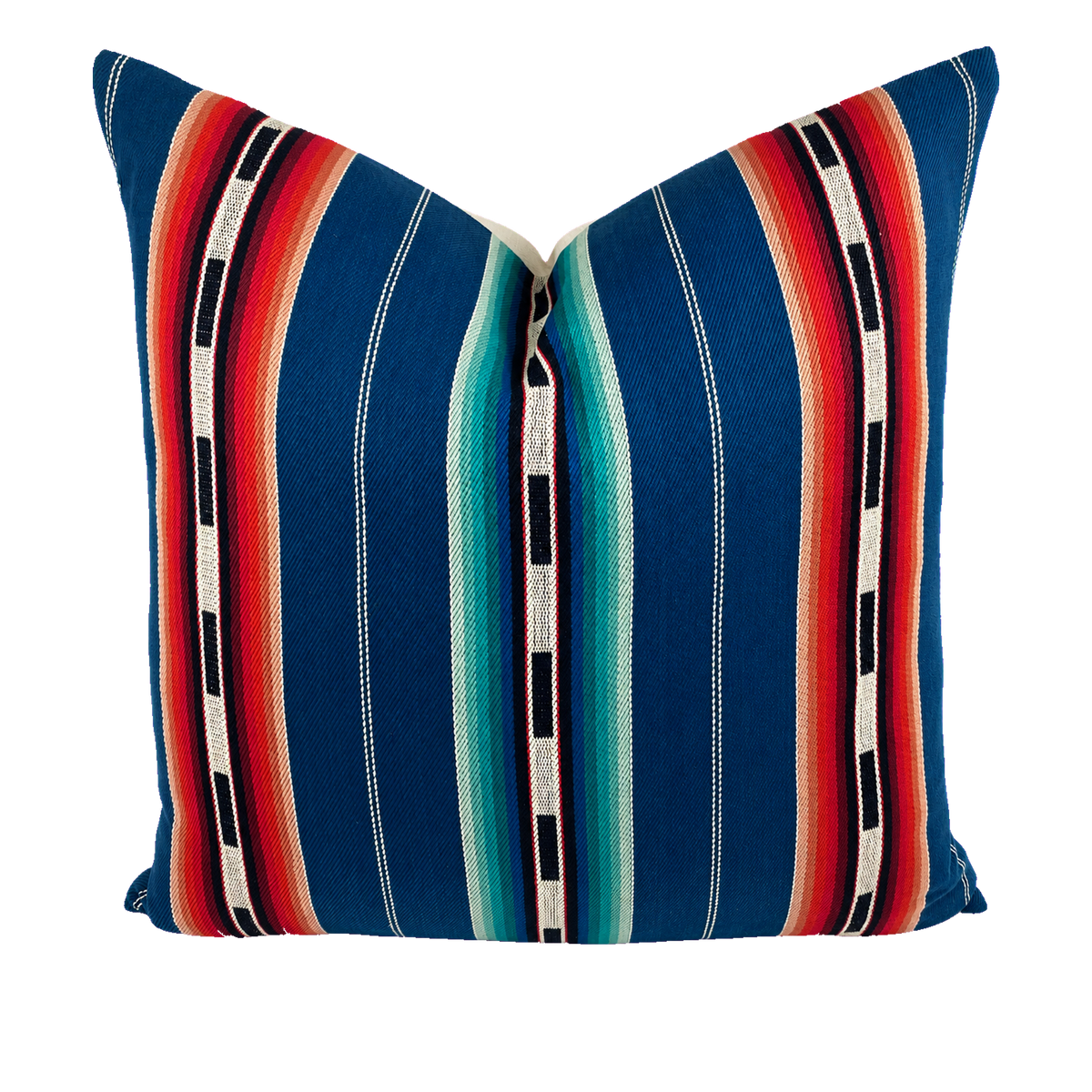 Sonora Stripe – 24" × 24" Luxury Square Pillow
